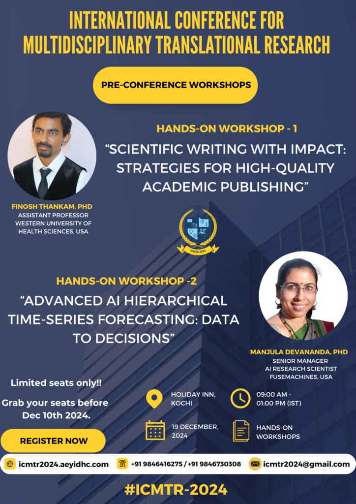 ICMTR 2024 Workshops